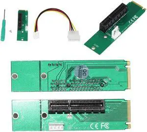 NGFF M2 to PCI-e 4x Slot Riser Card M key M.2 Port to PCIE expansion card PCI Express adapter Convertor