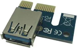 Riser Card PCI E 1X to 16X Graphics Extension Cable Mining Extended Line USB 3.0 PCI Express Card for BTC Mining