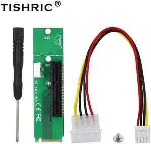 Male To Female PCIE to M2 Adapter m.2 NGFF PCI Express 4x 1x Slot PCI E Riser Card For Bitcoin Miner Mining
