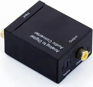 HL 2017 Analog Audio To Digital Optical Coax Toslink Voice Adapter Sound Converter SPDIF Adaptor For TV For Xbox DVD oct17