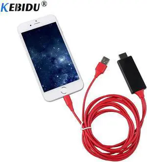 8 Pin to HDMI Cable HDTV TV Digital AV USB for Lightning HDMI 1080P Adapter Converter Cable for Apple tv for iPhone IOS