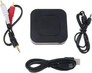 2 IN 1 Bluetooth 4.2 Receiver and Transmitter Wireless Adapter Audio With 3.5MM AUX Audio For Home TV MP3 PC