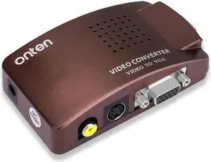 PC Laptop Composite Video TV VGA/ S-video/ Composite RCA/ AV to VGA Converter Switch Adapter Switch Box for Computer Projector