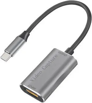 HDMI-compatible 4K HD Audio Video Capture Card 1080P 60Hz Video Recording Live Steaming Capture Adapter for PS4/5 Xbox Switch