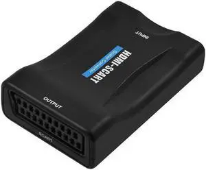 Top Deals HDMI to SCART Composite Video Converter Audio Adapter with USB Cable for SKY TV