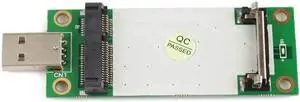 Mini PCI-Express PCI-E Wireless WWAN to USB Adapter Card with SIM Card Slot Module Testing Tools