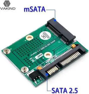 Mini PCI-E PCI Expres Msata SSD to 2.5" SATA Adapter Converter Card Module Board with 3.3V Led Indicator Light Mini PCI-E PCI Expres Msata SSD to 2.5" SATA Adapter Converter Card Module Board with 3.3V Led Indicator Light