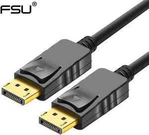 High quaility HD Displayport Cable Audio Video DP Cable Male to Male 1.8m 3m 5m 1080p Adapter for PC HDTV TV Projector