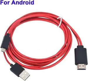 1080P HDMI Cable For Lightning to HDMI HDTV TV Adapter For Game Video Display For Iphone 6 7 8 Android Smart Phone