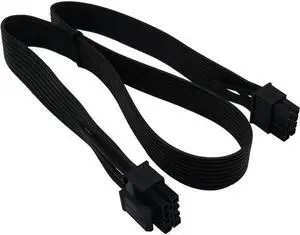 Aomoproing CPU 8 Pin Male to CPU 8 Pin (4+4) Male EPS-12V Motherboard Power Adapter Cable for C*orsair Modular Power Supply (60cm)