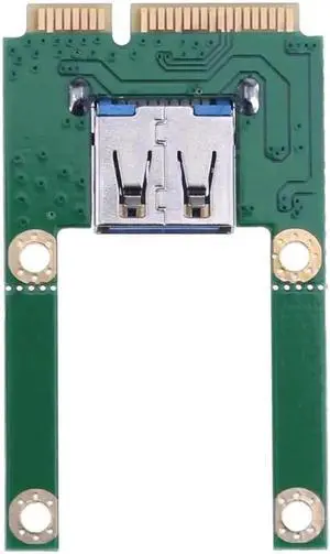 Mini PCI-E PCI Express to USB 2.0 Adapter Expansion Card Laptop Add On Cards for Mini USB Devices for USB Bluetooth Adapter