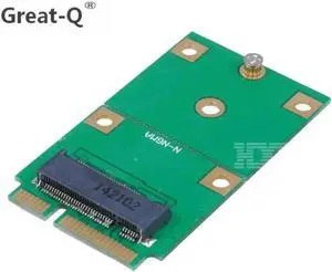 Mini PCI-E 2 Lane M.2 NGFF 30mm 42mm SSD To mSATA Adapter pci express Riser Card adaptator