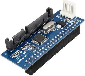 40 Pin 3.5 IDE to 7+15 22 Pin SATA Male Adapter Internal Hard Drive Card Adapter For HDD Enclosure