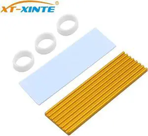Aluminum M.2 Hard Disk Heatsink Heat Dissipation Radiator Cooling Silicon Therma Pads Cooler for NGFF NVME M2 2280 PCI E SSD