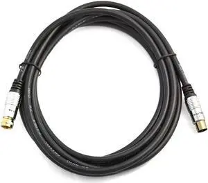 0.3m/1.5m/2m/3m/5m 9.5mm TV Satellite Antenna Cable Male to F Type Male Coax Adapter Cable