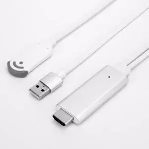 Wireless Display Cable Adapter WiFi HDMI Dongle Mirascreen HDTV Adapter for iOS Android Smartphones TV HD Video Cable Drop Ship