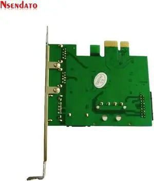 PCI Express 2 ports USB3.0 eSATA eSATAp II & USB 3.0 to PCI-E PCI Express Card w/Motherboard 20 pin Connector eSATA with D720201