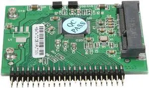 mSATA Micro SATA PCI-E SSD To 1.8" 44 Pin Male IDE Interface Converter Adapter Converter Adapter Board