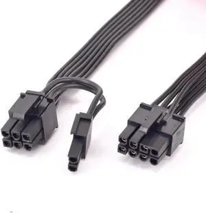 Aomoproing PCIe 8pin to 6+2Pin Power supply Cable GPU 8 Pin For Seasonic FOCUS PLUS Gold Platinum M12II EVO Snow Silent X Series PSU