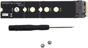 PCI E Riser Card M.2 NGFF Expansion Card M key nvme PCIE M2 SSD Extender Adapter Converter Card with Screws tools