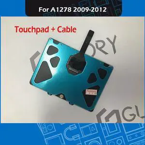 Laptop A1278 Touchpad with Flex Cable for Macbook Pro 13" A1278 Trackpad Replacement 2009 2010 2011 2012 Year Laptop A1278 Touchpad with Flex Cable for Macbook Pro 13" A1278 Trackpad Replacement 2009 2010 2011 2012 Year