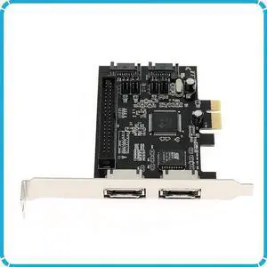 Aomoproing Combo 2 port SATA 2.0 + IDE + 2 port eSATA PCI-e PCI express RAID Controller Card SATA IDE PCI e Adapter Card