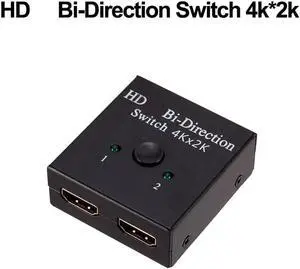4K*2k Adapter 4K Switch Bi-directional 1x2/2x1 HDMI-compatible Switcher For PS4/3 TV Box Switcher Adapter