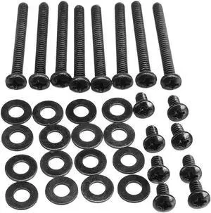 Aomoproing Pads Durable Fitting Metal Screw Kit Fan Mounting Long Short Professional Black Water Cooling Radiator For C*orsair Hydro Series