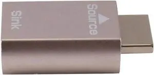 HDMI-Compatible Lock Screen Signal Holder KVM HDMI2.0 Virtual Adapter EDID DDC Dummy Plug for HDMI-Compatible Emulator