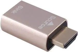 HDMI-Compatible Lock Screen Signal Holder KVM HDMI2.0 Virtual Adapter For HDMI-Compatible Emulator