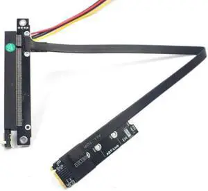 Graphics Extension cable M.2 to x16 PCIE M2 to PCI-Express Adapter cable 45cm Full Speed For PC Mining Bitcoin BTC Graphics Extension cable M.2 to x16 PCIE M2 to PCI-Express Adapter cable 45cm Full Speed For PC Mining Bitcoin BTC