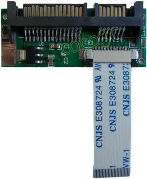Aomoproing 24pin 1.8 LIF SSD to 22pin 2.5 SATA converter card THNSNC128GMLJ THNS128GG4BMAA HS12UHE adapter with cable