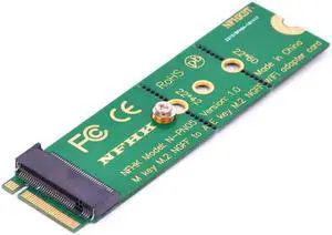 Aomoproing M.2 M key to A + E Key NGFF slot WIFI Wireless Network Card M2 NGFF PCI express to E key slot Adapter