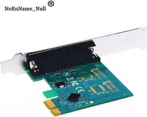 Aomoproing 1pc PCI-E Express Card Converter Adapter Parallel Port DB25 25Pin LPT Printer to PCI-E Express Card Converter Adapter