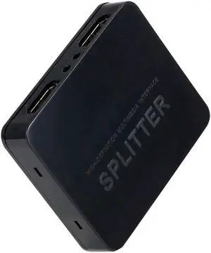 4K HDMI-Compatible Splitter 1x2 1 in 2 out 1080p HDCP Stripper 3D Splitter Power Signal Amplifier 4K Splitter For PS3 HDTV DVD