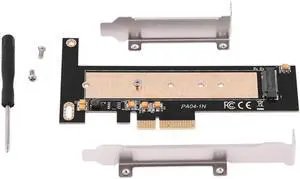 Aomoproing M Key M.2 NGFF NVME SSD to PCI-Express PCIE 3.0 x 4 Expansion Card Adapter Converter M.2 to PCIe SSD Adapter