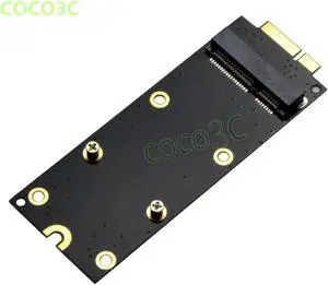 Aomoproing mSATA SSD to for 2012 Macbook Pro Retina A1425 A1398 mini sata slot to 7+17 pin Converter A1398 MC975 MC976 ME662 ME664 ME665