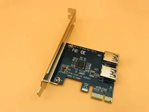 Aomoproing USB 3.0 PCI-E 1 turn 2 PCI express 1X slots Riser Card Mini ITX turn external 3 PCI-E slot adapter PCIe Port Multiplier Card
