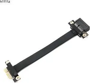 PCI E PCI Express 1X To 1X Slot Riser Card Converter Extender Ribbon Adapter Extension Cable PCI E X1 Gold Plated For BTC Mining