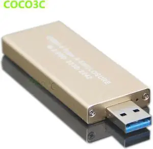 Aomoproing USB 3.0 to M.2 SSD Enclosure USB3.0 to NGFF B KEY Hard Disk adapter B+M key M2 SATA SSD External HDD Mobile Box