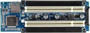 PCI-E PCIe PCI Express X1 to Dual PCI Riser Extend Adapter Card With USB 3.0 Cable