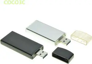 Aomoproing USB 3.0 to M.2 SATA SSD Enclosure USB3.0 to NGFF B key B+M Key adapter M2 Mobile Portable Box
