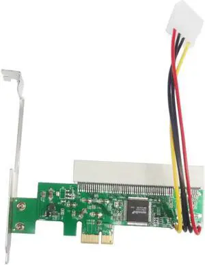 Aomoproing Q00440 WBTUO LPE1083 PCI-Express to PCI Adapter Card - Green