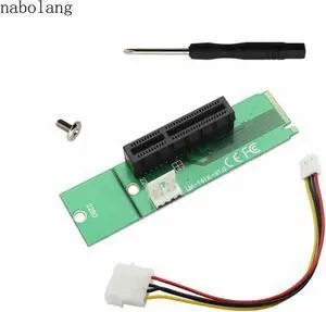 Aomoproing  LM-141X-V1.0 Drive M.2 NGFF to PCI-E X4 Adapter Card for Desktop PC