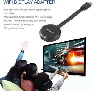Miracast HD 1080P HDMI Wireless WIFI Display Adapter for Android Smartphone/Tablet, for Mac, Projectors, TV Dongle