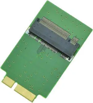 Aomoproing M.2 SSD Adapter replace For Macbook Air 2010 2011 A1369 A1370 SSD 12+6pin to B + M Key NGFF Drives Card