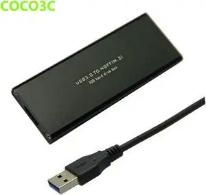 Aomoproing USB 3.0 to M.2 SSD Enclosure USB3.0 to NGFF Hard Disk adapter M2 SSD External HDD Mobile Box