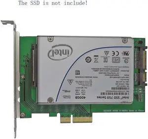 Aomoproing PCIe x4 to U.2 SFF-8639 MZ6ER400HAGM OCZ Z-Drive 6000 ZD6000-800GB ZD6000-1600GB ZD6000-3200GB 2.5" NVMe PCIe SSD adapter card