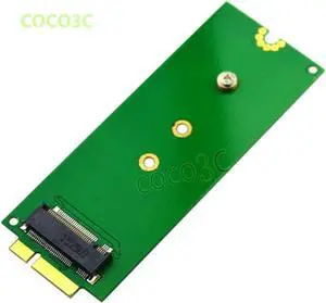 Aomoproing B key M.2 SSD Adapter as SSD for 2012 MACBOOK PRO Retina A1398 MC975 MC976 for SanDisk X110 Transcend MTS400