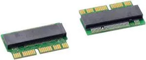 Aomoproing M key M.2 PCIe NVMe SSD Adapter for MACBOOK Air Pro 2013 2014 2015 2016 2017 A1465 A1466 A1398 A1502 iMAC A1418 Mac mini A1347